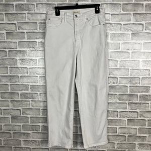 Madewell Slim Wide Leg Crop Jeans